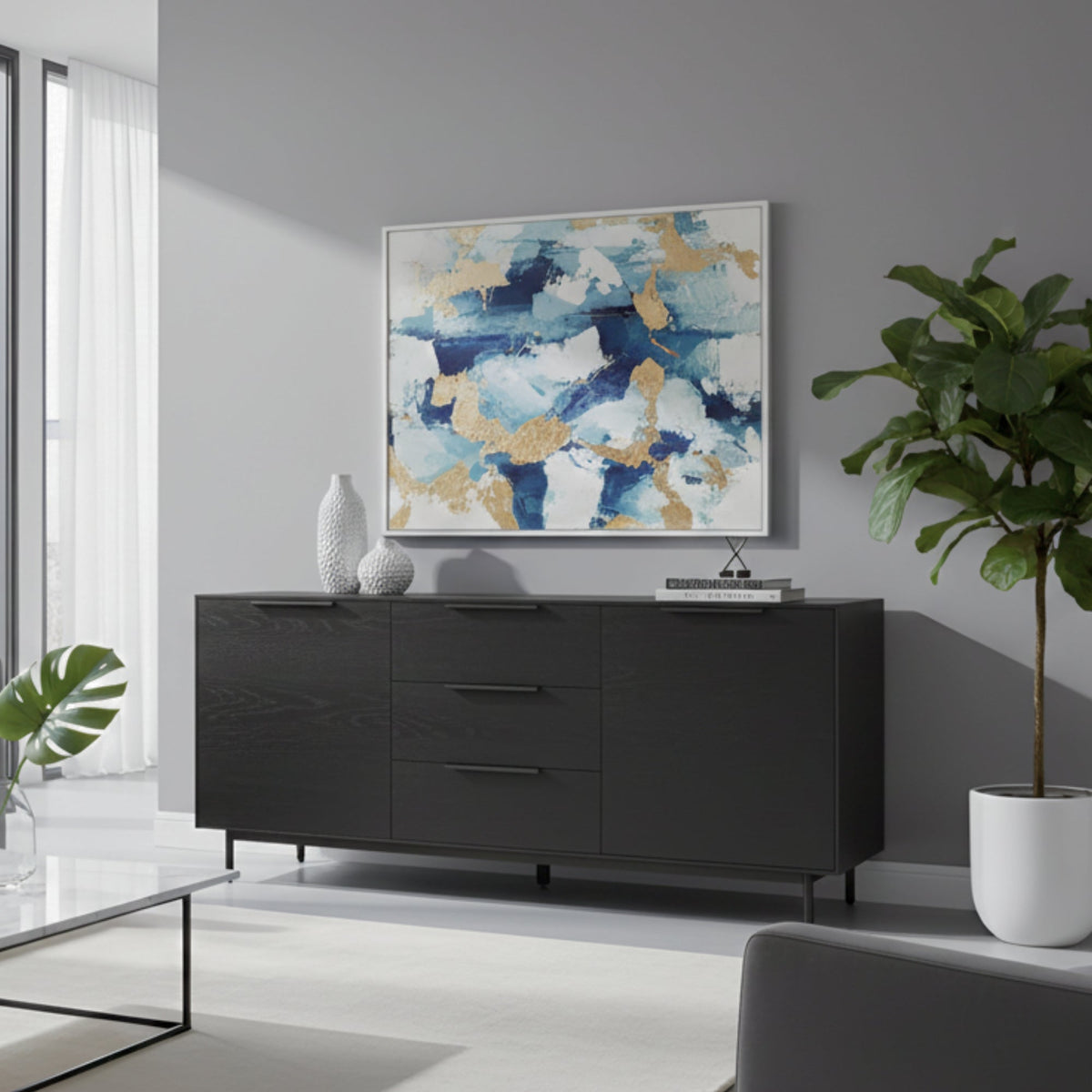 Akira Sideboard, Schwarz