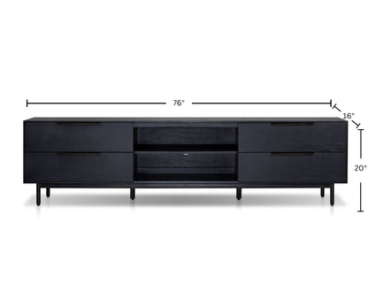 Akira TV Konsole, Schwarz