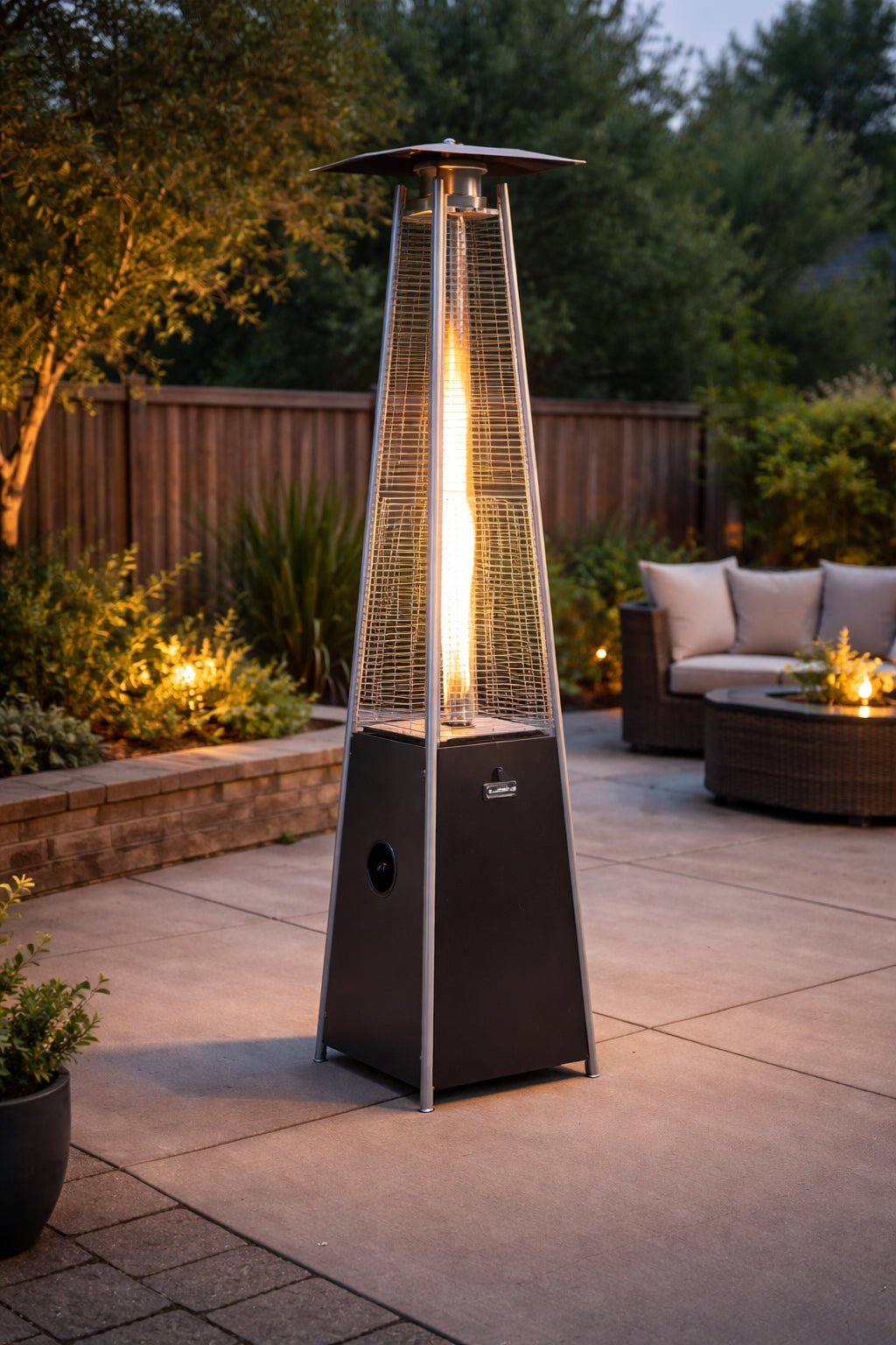 Apex Flame Outdoor Flammenwärmer, Mocha