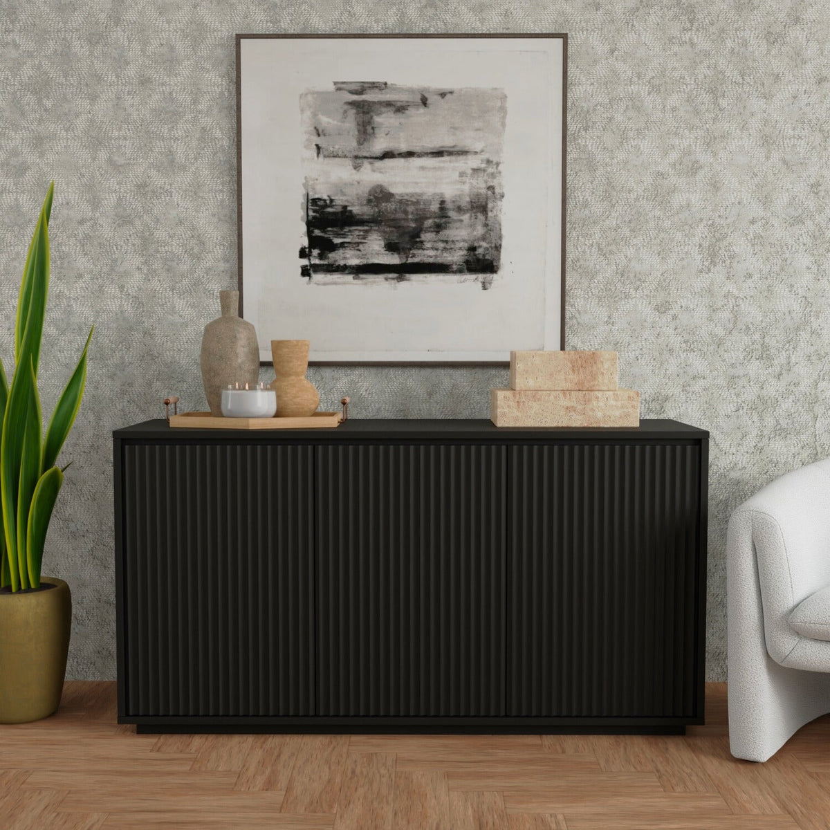 Blanca Sideboard, Schwarz