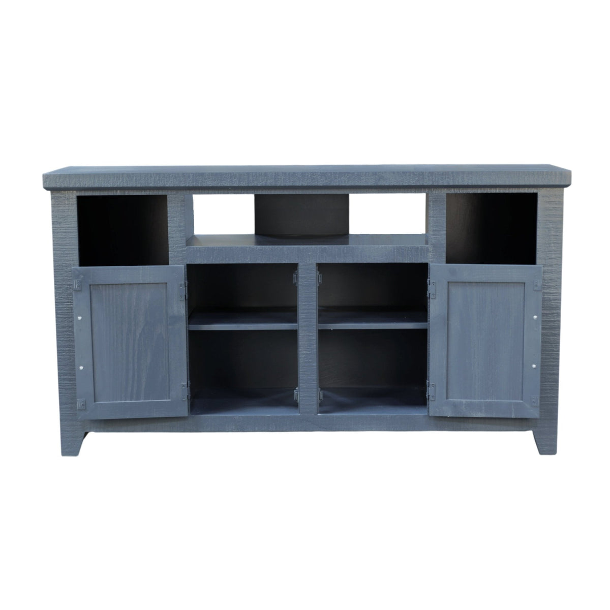 Bowen 60' TV-Konsole, Schiefergrau Blau