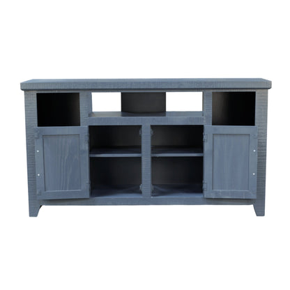 Bowen 60' TV-Konsole, Schiefergrau Blau