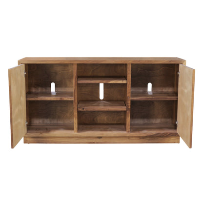Russo 60' Modern Walnut Sideboard
