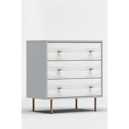 Saige Accent Chest, verwittert weiß