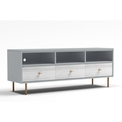 Saige TV Konsole, Weathered Weiß