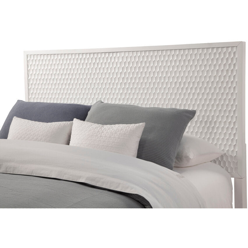 Weiße Perle Bett