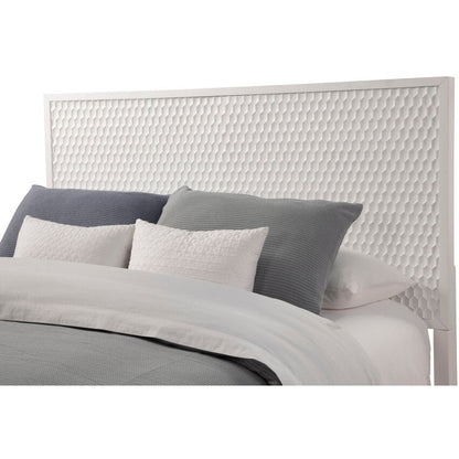 Weiße Perle Bett