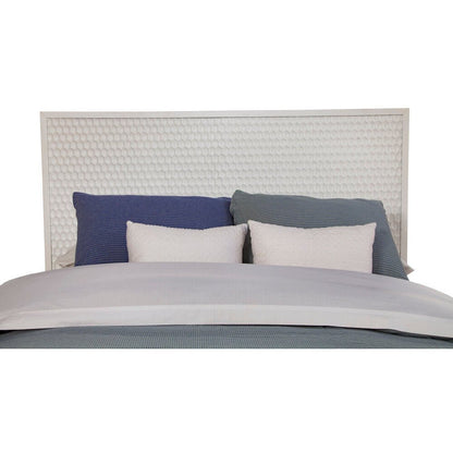 Weiße Perle Bett