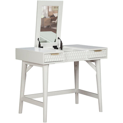 Weiß Perle Schlafzimmer Vanity Desk