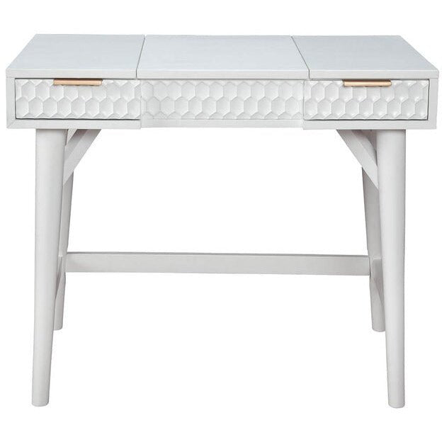 Weiß Perle Schlafzimmer Vanity Desk