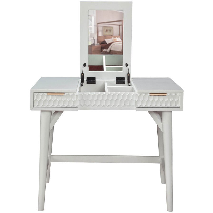 Weiß Perle Schlafzimmer Vanity Desk