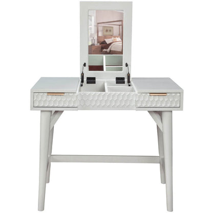 Weiß Perle Schlafzimmer Vanity Desk