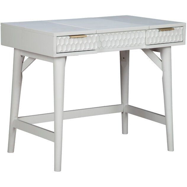 Weiß Perle Schlafzimmer Vanity Desk