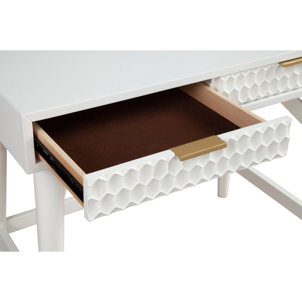 Weiß Perle Mini Desk
