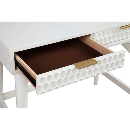 Weiß Perle Mini Desk