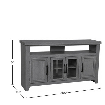 Willow Creek 60' TV-Konsole, Grautannenglasur