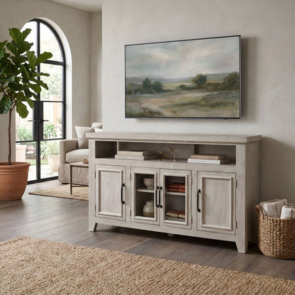 Willow Creek 60' TV-Konsole, Weiß Wash