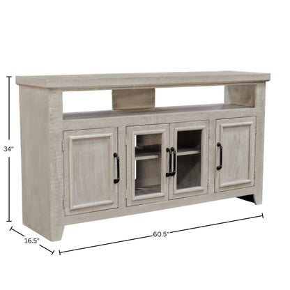 Willow Creek 60' TV-Konsole, Weiß Wash